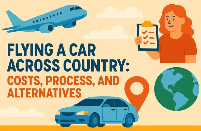  flying a car across country